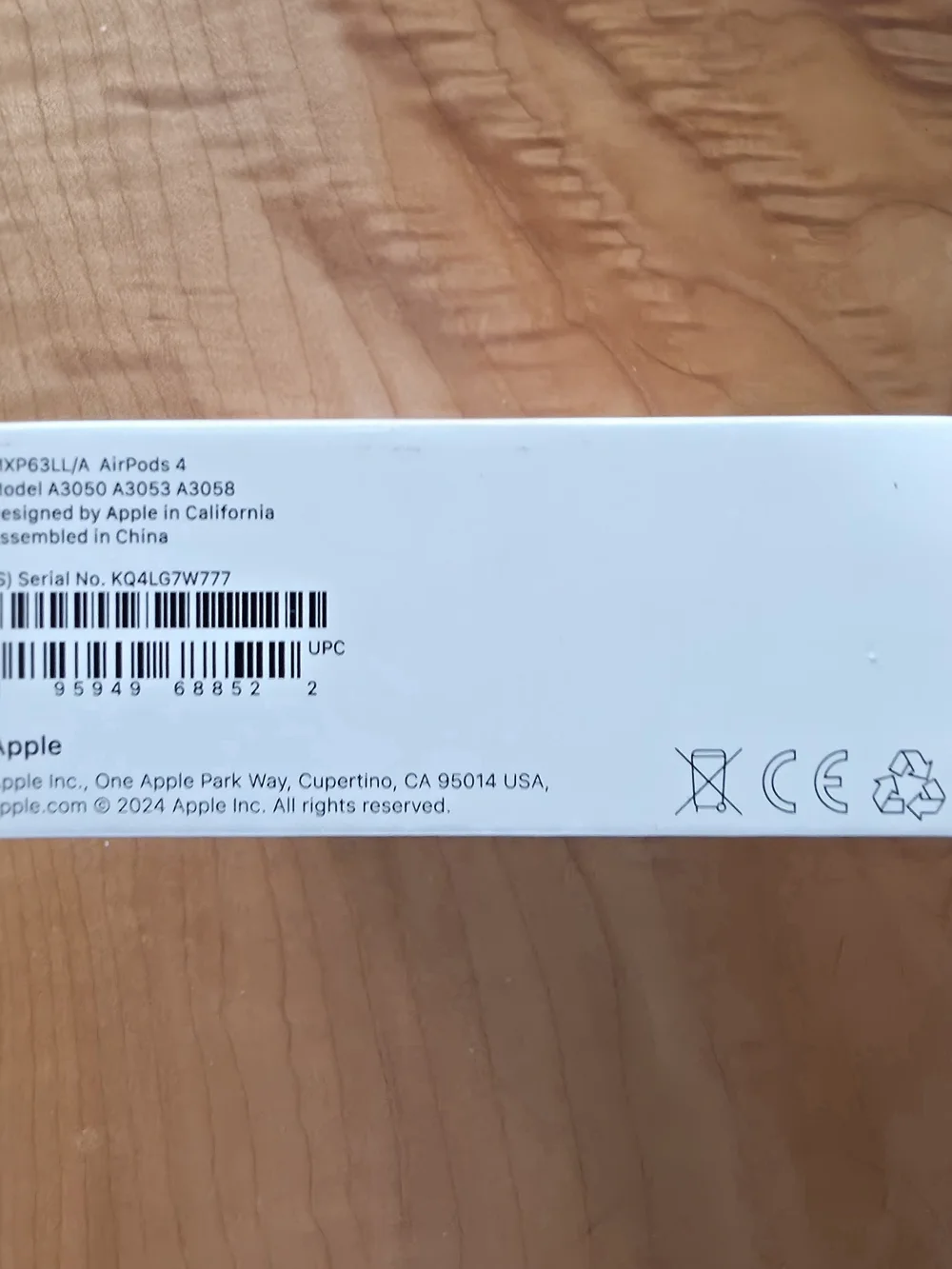 New Apple AirPods 4th Generation Wireless Earbuds – Brand New & Factory Sealed